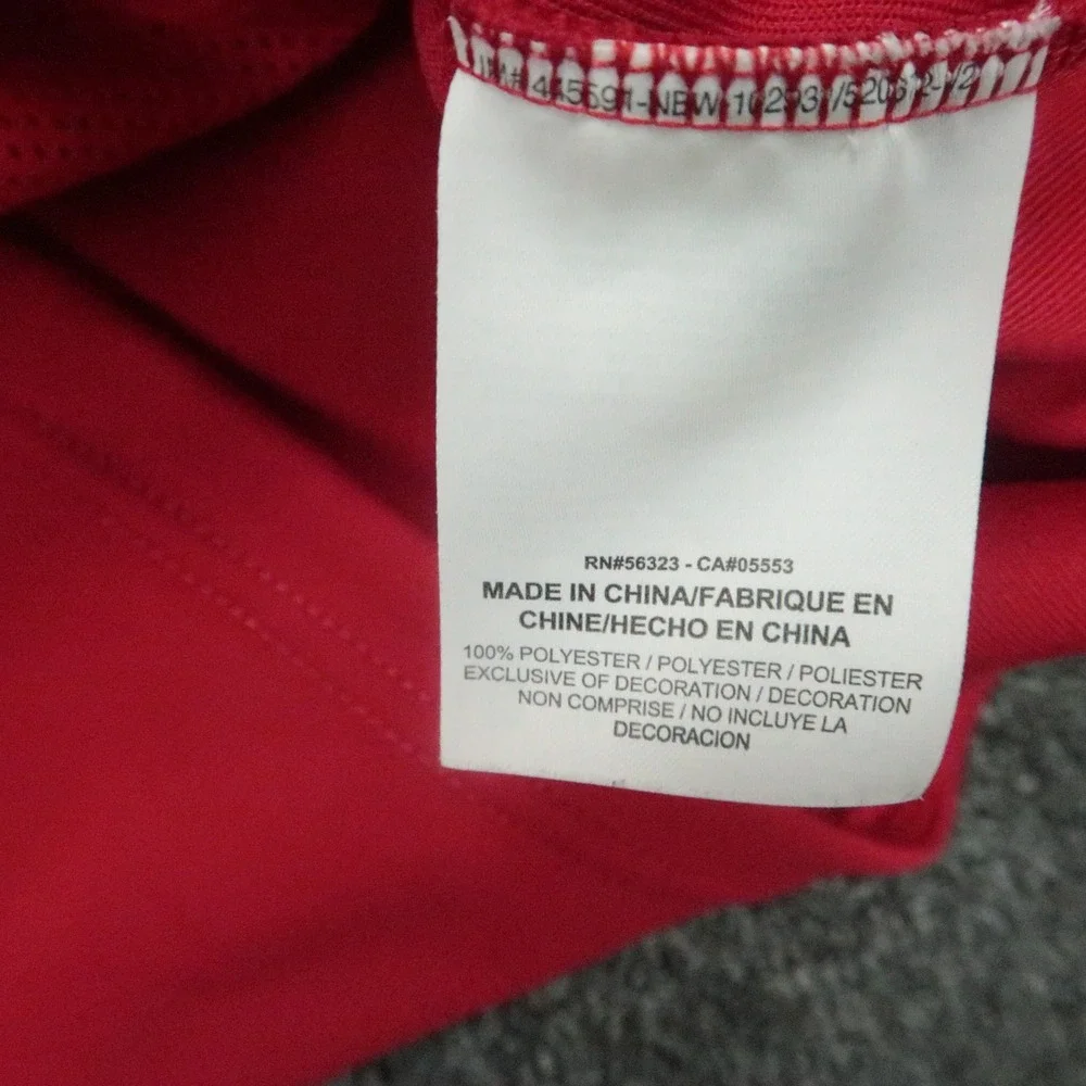 Nike Jacket Mens Small‎ Red Taped Retro Track Full Zip Sportswear